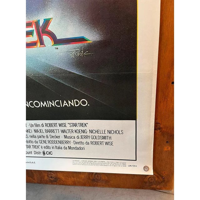 Italian Star Trek Film Poster, 1980s For Sale - Image 9 of 10