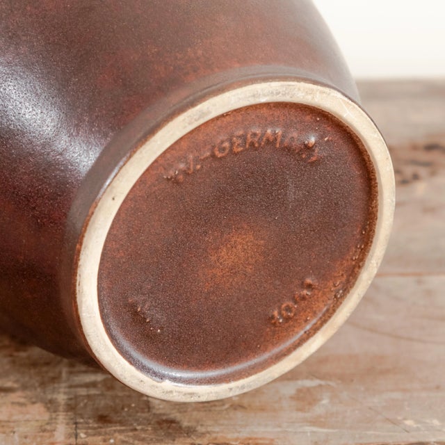 1970s 1970s West German Pottery Vase For Sale - Image 5 of 6