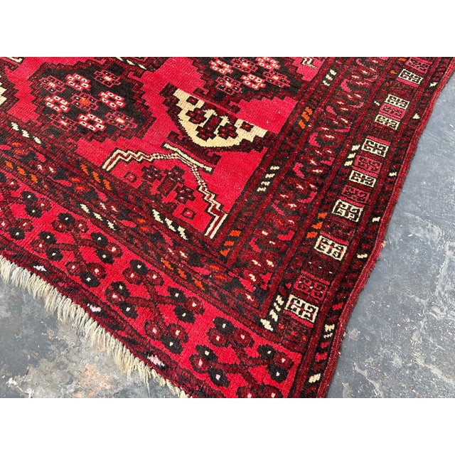 This is an Afghan Turkmen Style Ala Makhmal pattern rug Nomadic Wool rug oriental rug perfect condition Pattern: ala...
