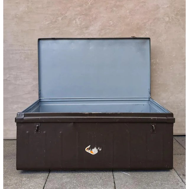 Coffee Table in Brown, 1970s For Sale - Image 4 of 14