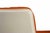 1970s Artifort F976 Chair in Orange Leather by Geoffrey Harcourt, Italy, 1970s For Sale - Image 5 of 9