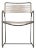 Brown Jordan Walter Lamb Aluminum Arm Chair, Mica frame with Pebble fabric For Sale
