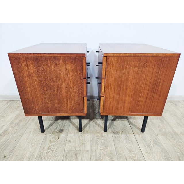 Black Side Cabinets by Günter Renkel for Rego / Twen, Germany, Set of 2 For Sale - Image 8 of 18