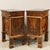 Italian Empire Bedside Tables in Walnut, Set of 2 For Sale - Image 4 of 12