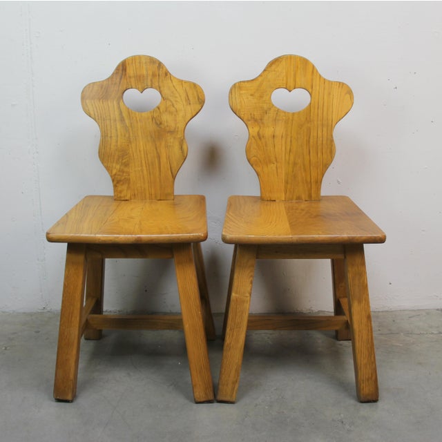 Brutalist Chairs, 1960s, Set of 2 For Sale - Image 6 of 6