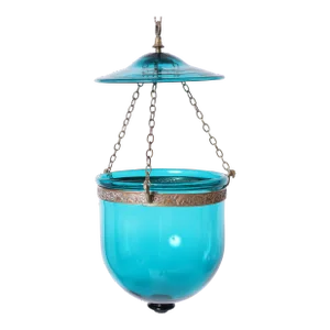 Colorful Antique Smoke Bell Light Fixture