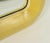 Mid-Century Modern Large Lacquered Parchment and Chrome Framed Mirror after Karl Springer For Sale - Image 3 of 12