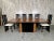 Italian Mahogany & Lacquer Dining Table For Sale - Image 10 of 13
