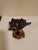 Wood Vintage Abstract Bronze & Metalwork Owl For Sale - Image 7 of 12