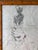 Plastic 2026 Luke Hannam Original Portrait of a Lady in Custom Frame For Sale - Image 7 of 11