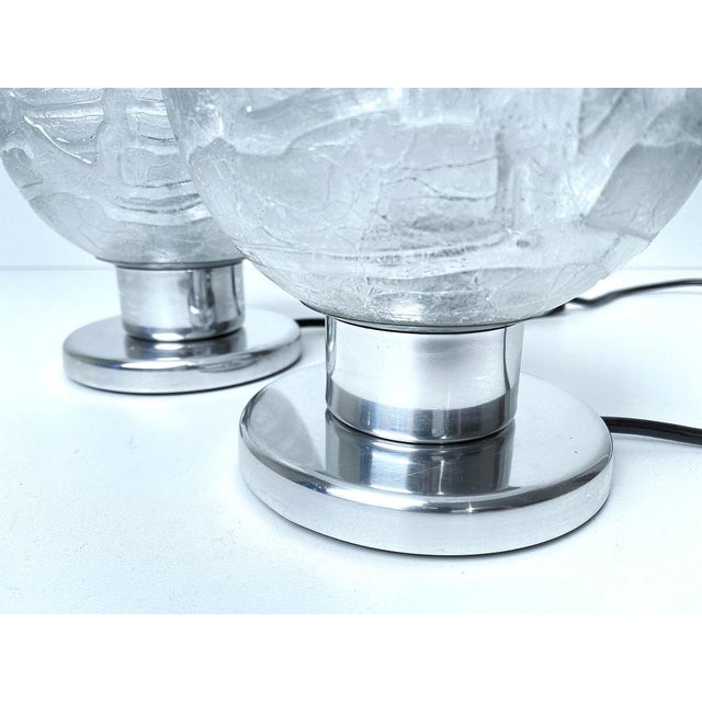 Vintage Space Age Table Lamps from Doria, 1970s, Set of 2 For Sale - Image 15 of 17