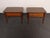 Brown Pair of Vintage Laminate and Walnut Single-Drawer Nightstands / End Tables by Lane For Sale - Image 8 of 18
