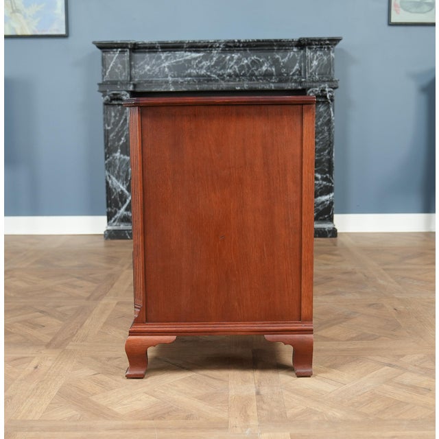 Vintage Chippendale Style Kindel Desk For Sale - Image 11 of 12