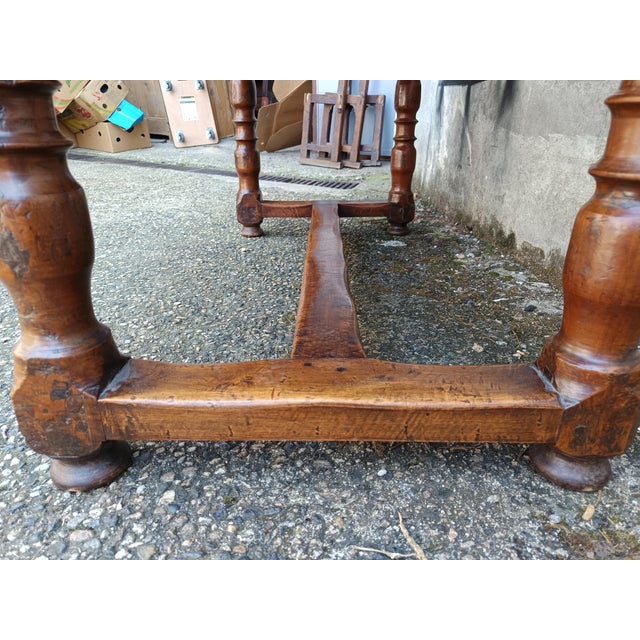 Antique Rustic Walnut Table For Sale - Image 14 of 18