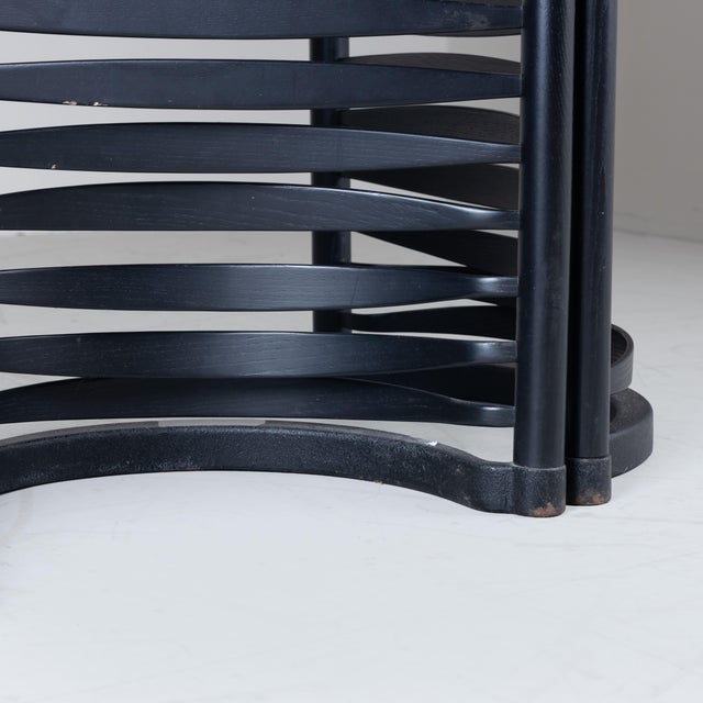 Black Screen by Massimo Morozzi for Mazzei, 1986 For Sale - Image 4 of 13