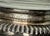 Mid 20th Century Vintage Frank M. Whiting & Co. 4 1/4” Glass Candy Bowl Decorative Gadroon Ribbed Pattern Sterling Silver Base For Sale - Image 5 of 10