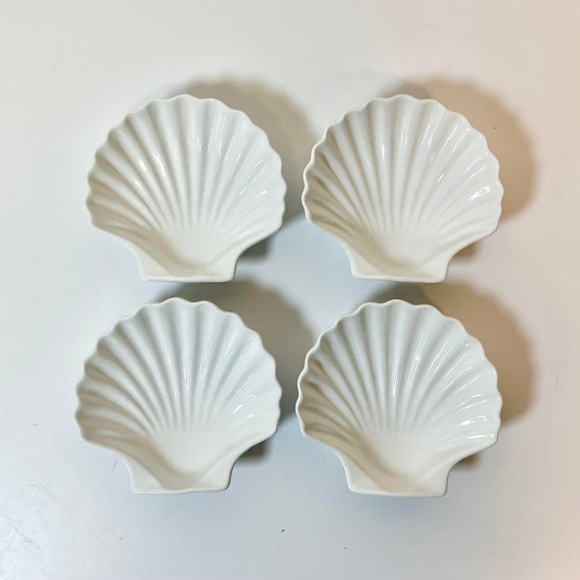 These are the perfect size to use for serving appetizers or desserts. The white ceramic dish is from Portugal in the...