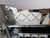 Silver Large- 1960s Italian Hollywood Regency Scalloped Etched Beveled Wall Mirror For Sale - Image 8 of 13