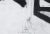 Anonymous Manner of Franz Kline, Monumental Mid-Century Modern Op Art Black and White Framed Painting Canvas Art For Sale - Image 4 of 8