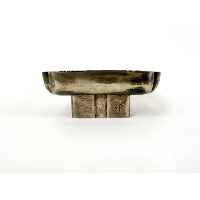 Italian Silver Plated Footed Bowl by Cleto Munari, 1980s, in Very Good conditions. Designed 1980 to 1989 This piece has an...
