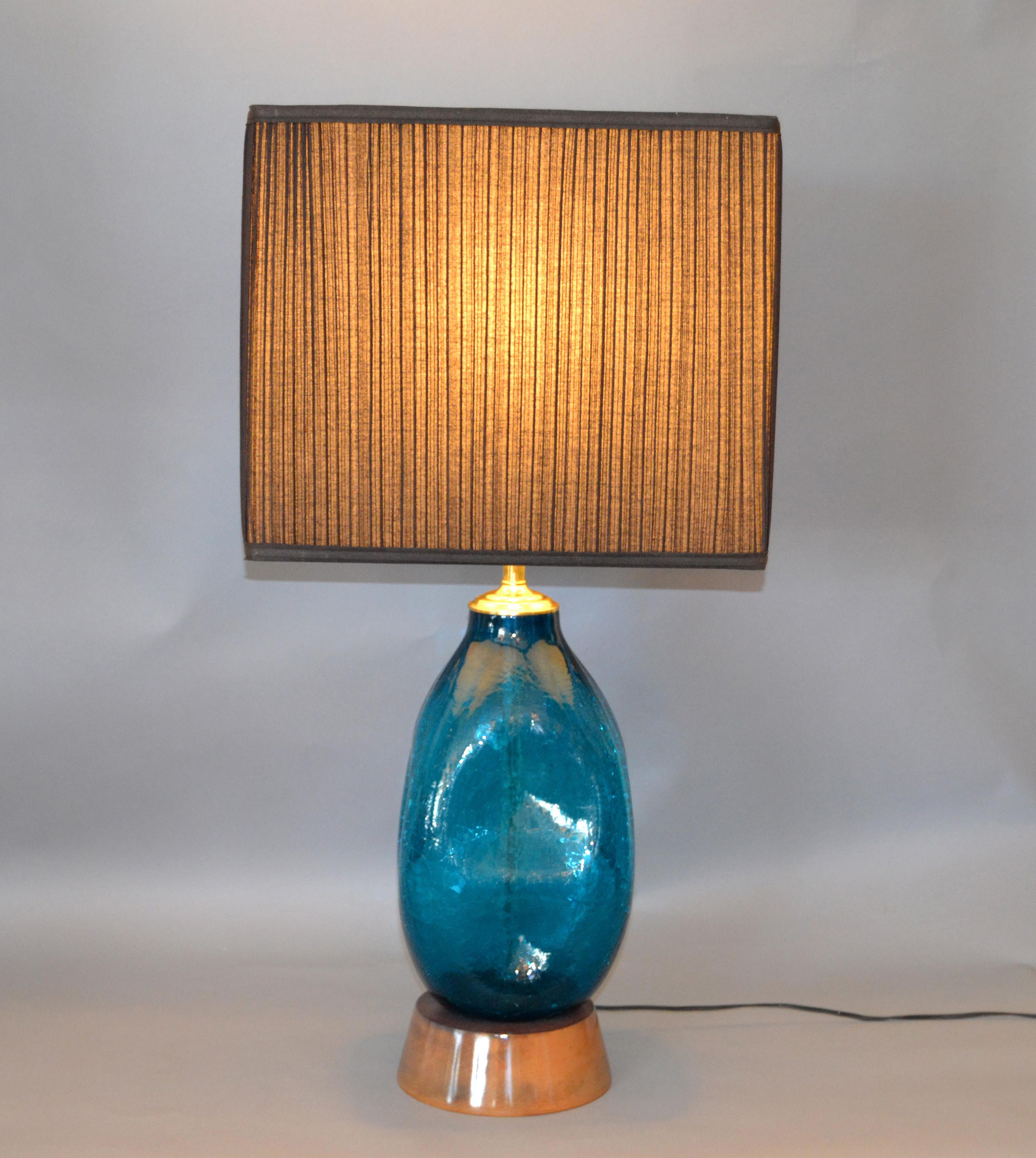 contemporary blown glass table lamps