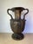 Baroque Large Italian Baroque-Style Bronze/Brass Urn With Serpent Handles For Sale - Image 3 of 10
