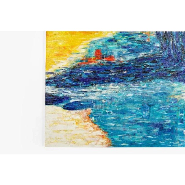 Blue "Sailing Through" by Vanessa Joy, 2020 For Sale - Image 8 of 10