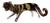 20th Century Tiger Figurine in Murano Glass, Italy, 1970s For Sale