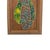 Vintage Mid-Century Modern Abstract Mixed Media Wall Art by Sheldon in Walnut Toned Frame. For Sale In Seattle - Image 6 of 10