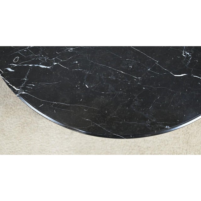 Mid-Century Louis XVI Style Marble and Giltwood Coffee Table For Sale - Image 10 of 16