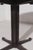 Black Italian Round Dining Table by Vittorio Gregotti with Brass Legs, 1950 For Sale - Image 8 of 12