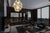 Vintage Italian Murano Chandelier with 24 Clear and Amber, 1980s For Sale - Image 13 of 15