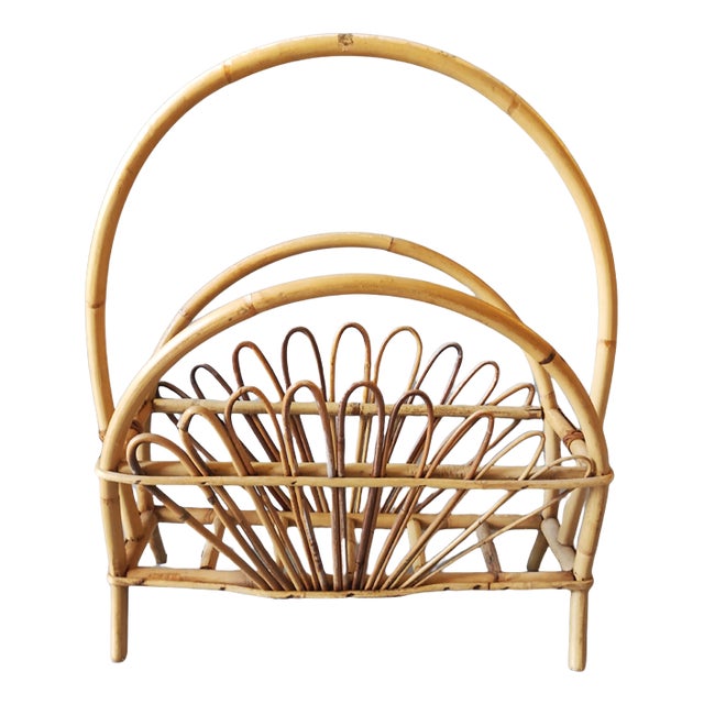 Italian Magazine Rack by Franco Albini, 1960s For Sale - Image 9 of 10