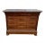 19th Century French Flame Mahogany & Inlay Commode For Sale