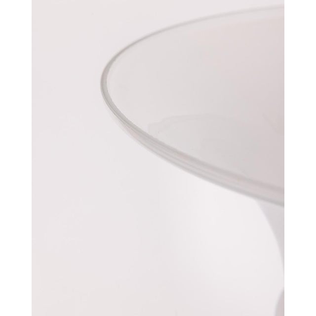 Silver Large Vintage Table Lamp in Murano Glass, 1960s For Sale - Image 8 of 10