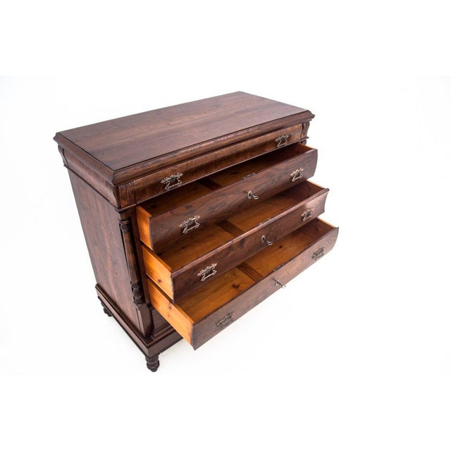 Antique Oak Chest of Drawers, Northern Europe, 1890s For Sale - Image 9 of 16