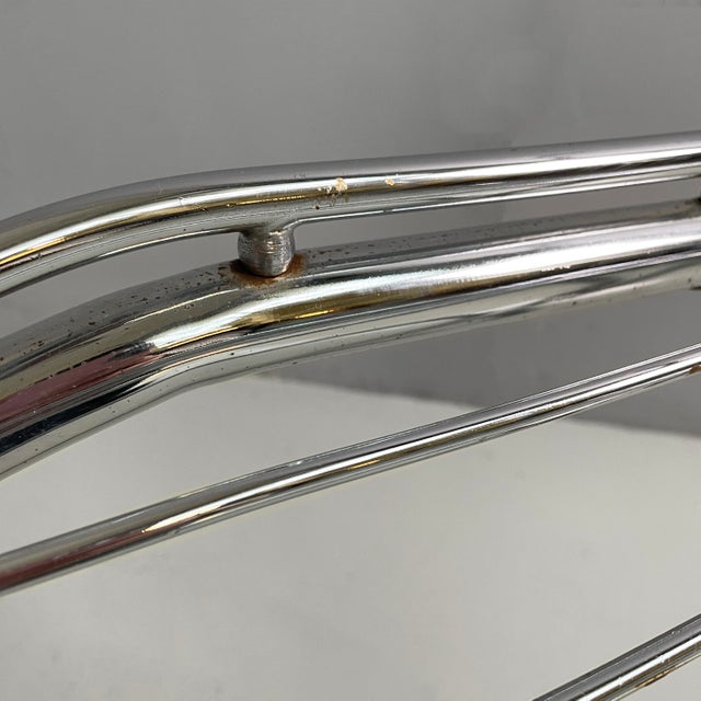 Italian Modern Chairs in Steel, 1970s, Set of 6 For Sale - Image 14 of 18