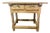 18th Century Bleached Walnut Spanish Colonial Table With Two Drawers For Sale