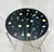 Contemporary Horological Assemblage Side Table — Vintage Watch Faces & Keys in Resin For Sale - Image 3 of 6