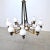 Mid-Century Italian Chandelier from Stilnovo, 1950s For Sale - Image 10 of 11