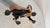 Early 20th century vintage cast iron Boston Terrier dog doorstop.