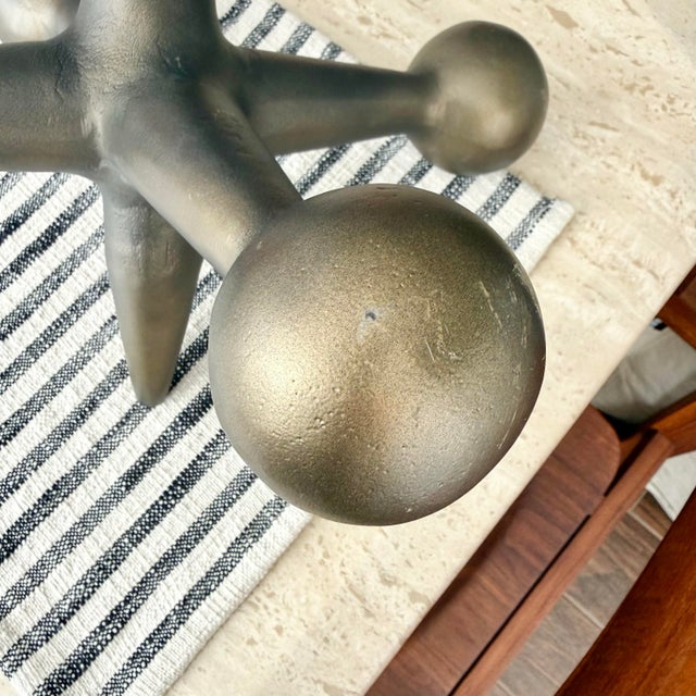 GIANT Mid Century Modern Bill Curry Jax Jacks Bookend Doorstop 11” - 13” Vintage Bill Curry (inspired ?) Giant Jack. Meets...