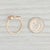 Metal New 0.95ctw Pink Sapphire Bypass Ring 14k Yellow Gold Size 6.5 Adjustable For Sale - Image 7 of 8