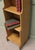 1900 - 1909 Arts and Crafts Slim Golden Oak Bookcase, 1900 For Sale - Image 5 of 7