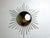 Vintage Brass Sunburst Mirror, 1970s For Sale - Image 6 of 9