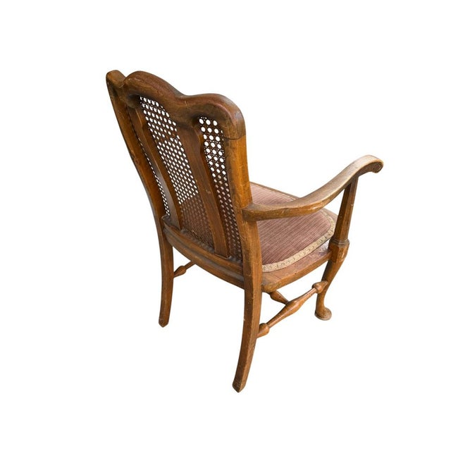 Antique Louis XV French Armchair, 1900 For Sale - Image 3 of 11