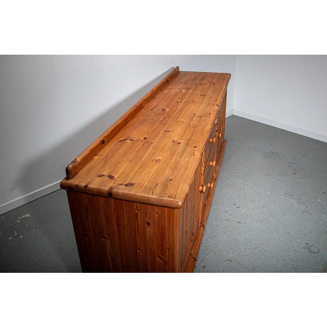 Danish Pine Sideboard by Bo Skan, 1990 For Sale - Image 6 of 14