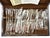 Mid-Century Bronze and Rosewood Royal Cutlery Set, 1970s, Set of 24 For Sale - Image 13 of 18