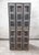 Industrial A Vintage Industrial Perforated Metal Lockers For Sale - Image 3 of 6