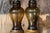Vintage Boho Smoked Glass Ginger Jar Lamps - a Pair For Sale - Image 9 of 13